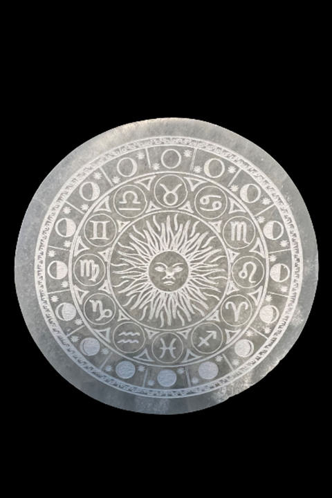 Circular Zodiac Wheel Stand 12cm 350g