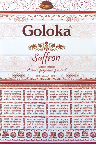 Incense goloka premium saffron masala 15g