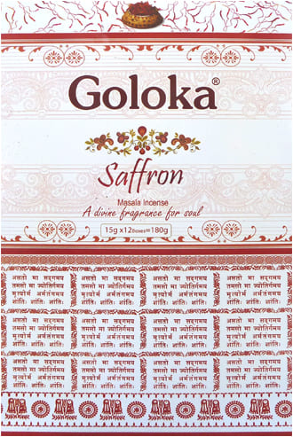 Incense goloka premium saffron masala 15g