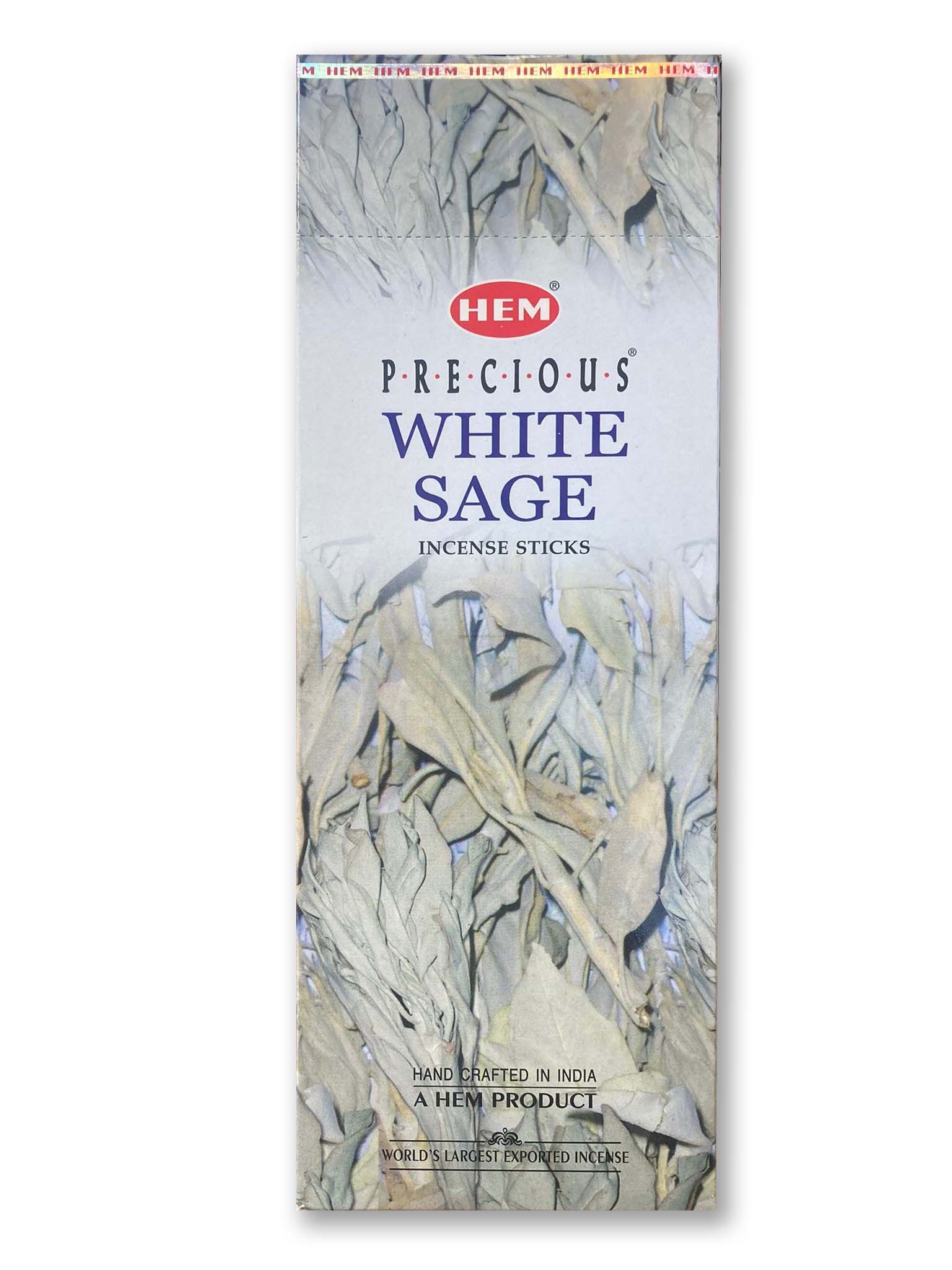 White Sage Hem Incense Hexa 20g