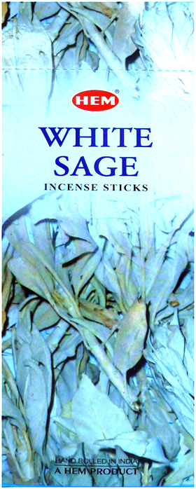 Hem incense white sage 8Stks