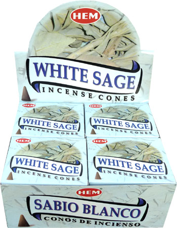 Hem incense White Sage cones