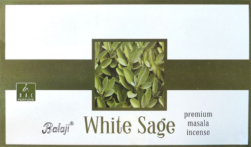 Balaji premium masala white sage incense 15g