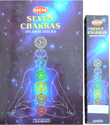 Incense Hem Seven Chakras pouch