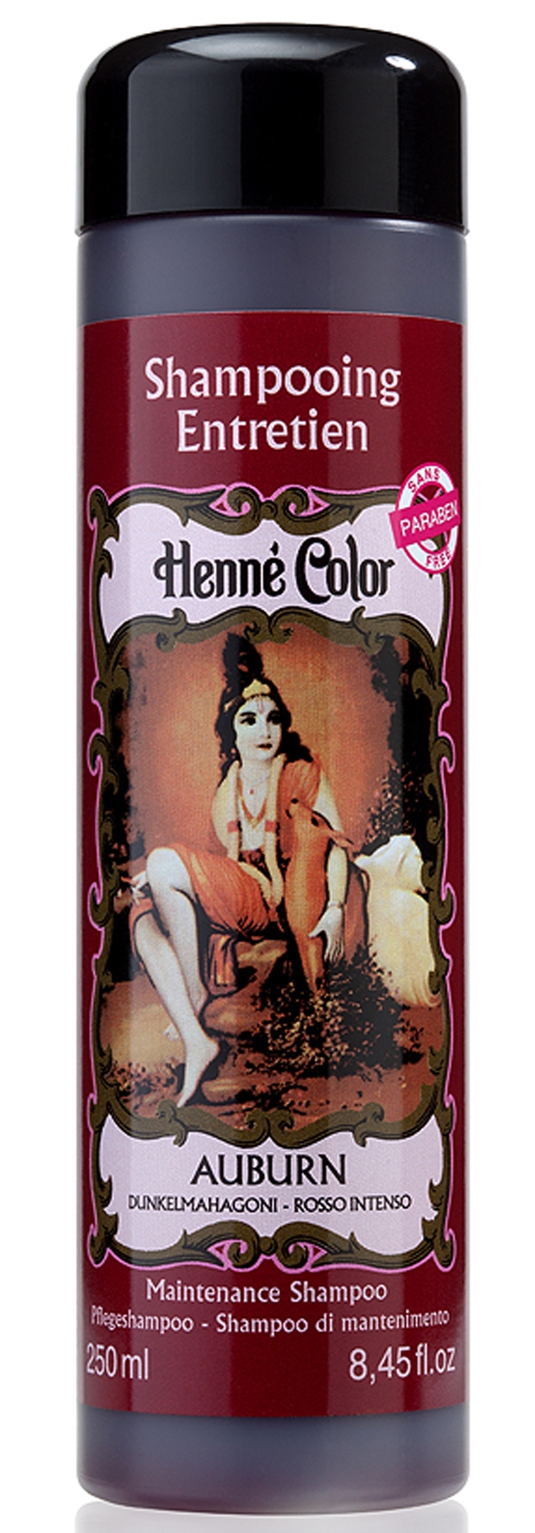 Pack of 3 maintenance shampoos Henna Color auburn 250ml
