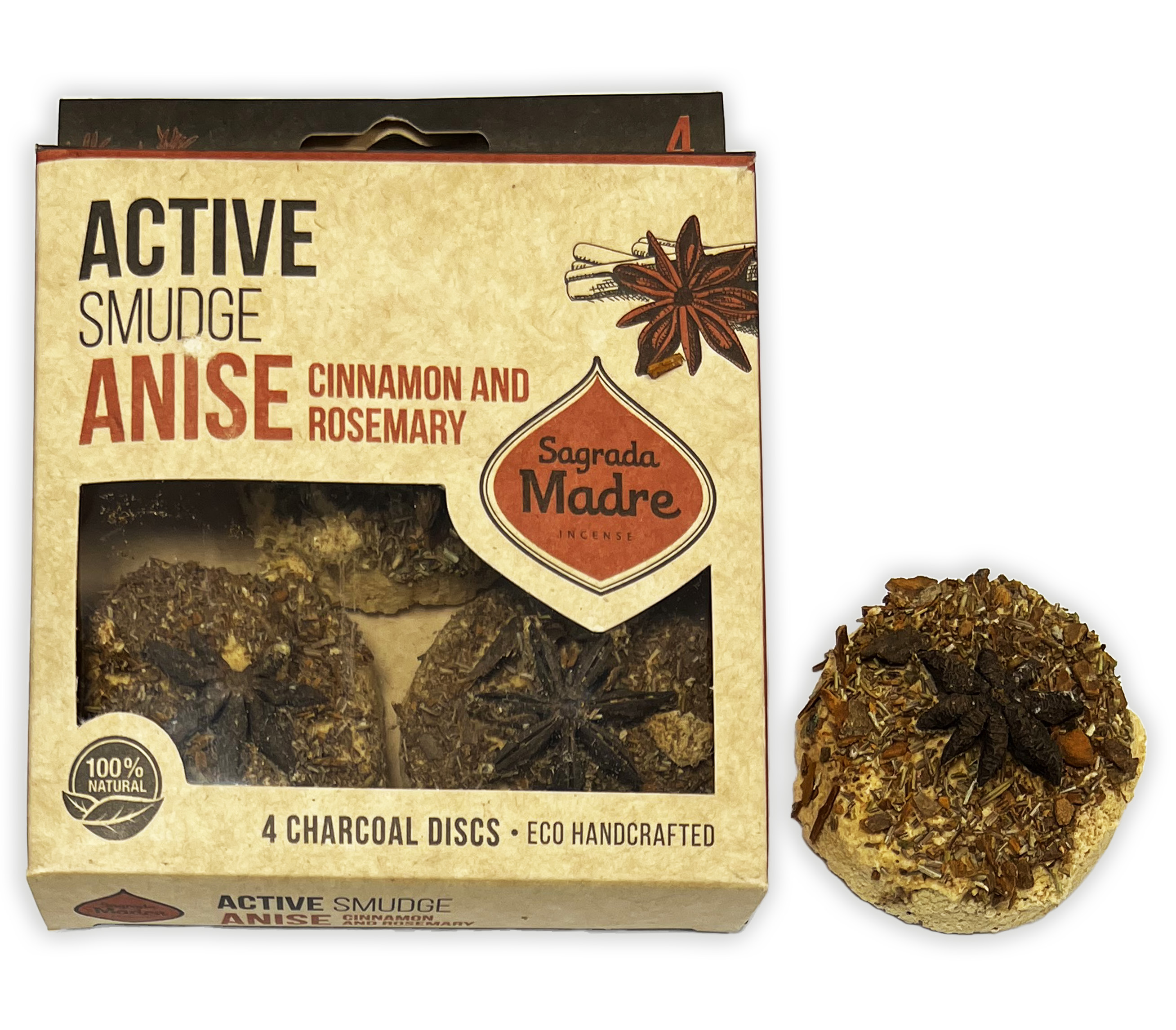 Sagrada Madre - Anise, cinnamon and rosemary pastille 