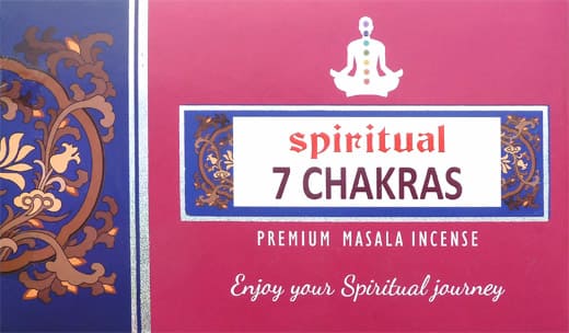 Spiritual 7 Chakras sri durga incense 15g