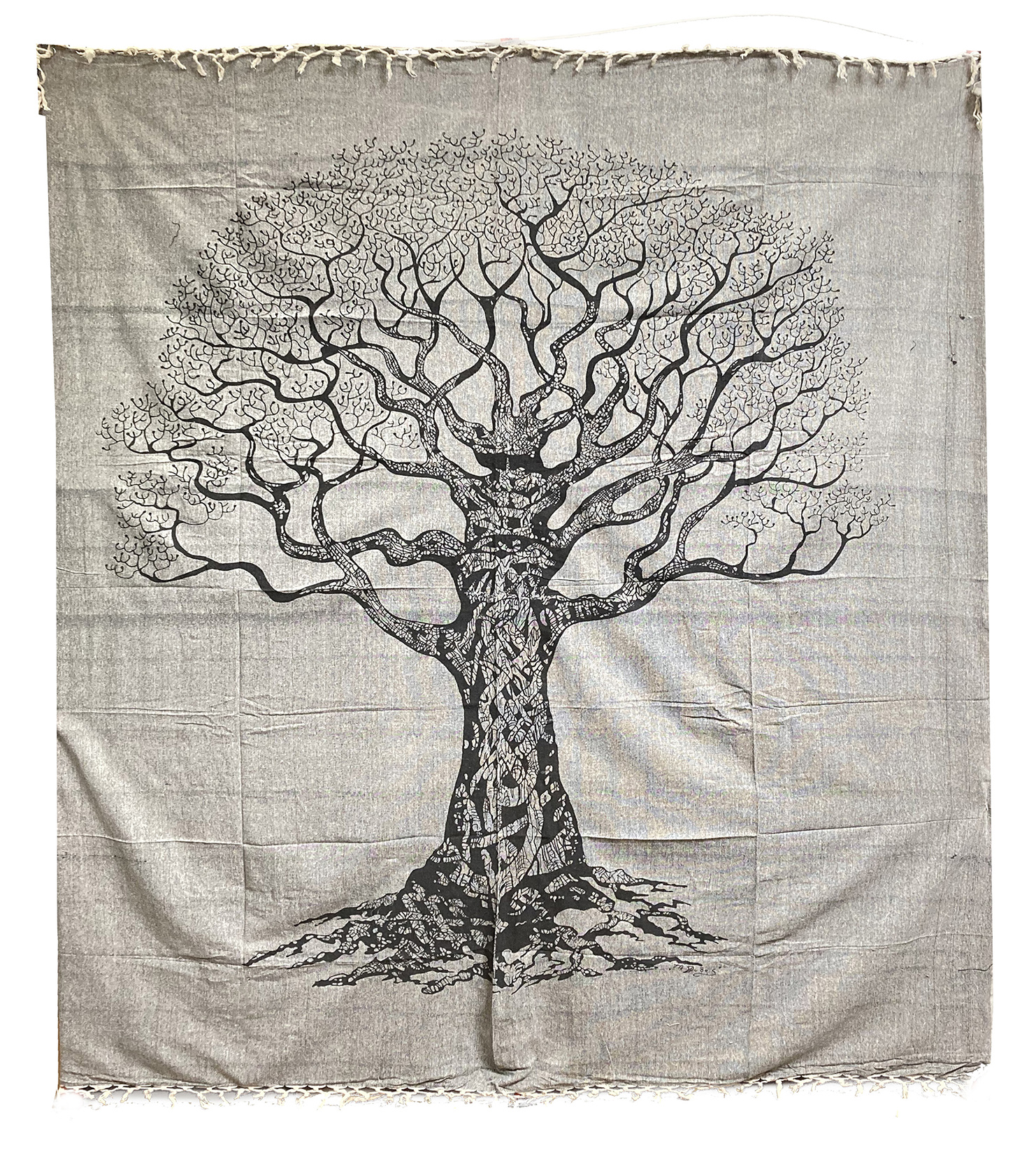 Tree of Life Black & White bedsheet