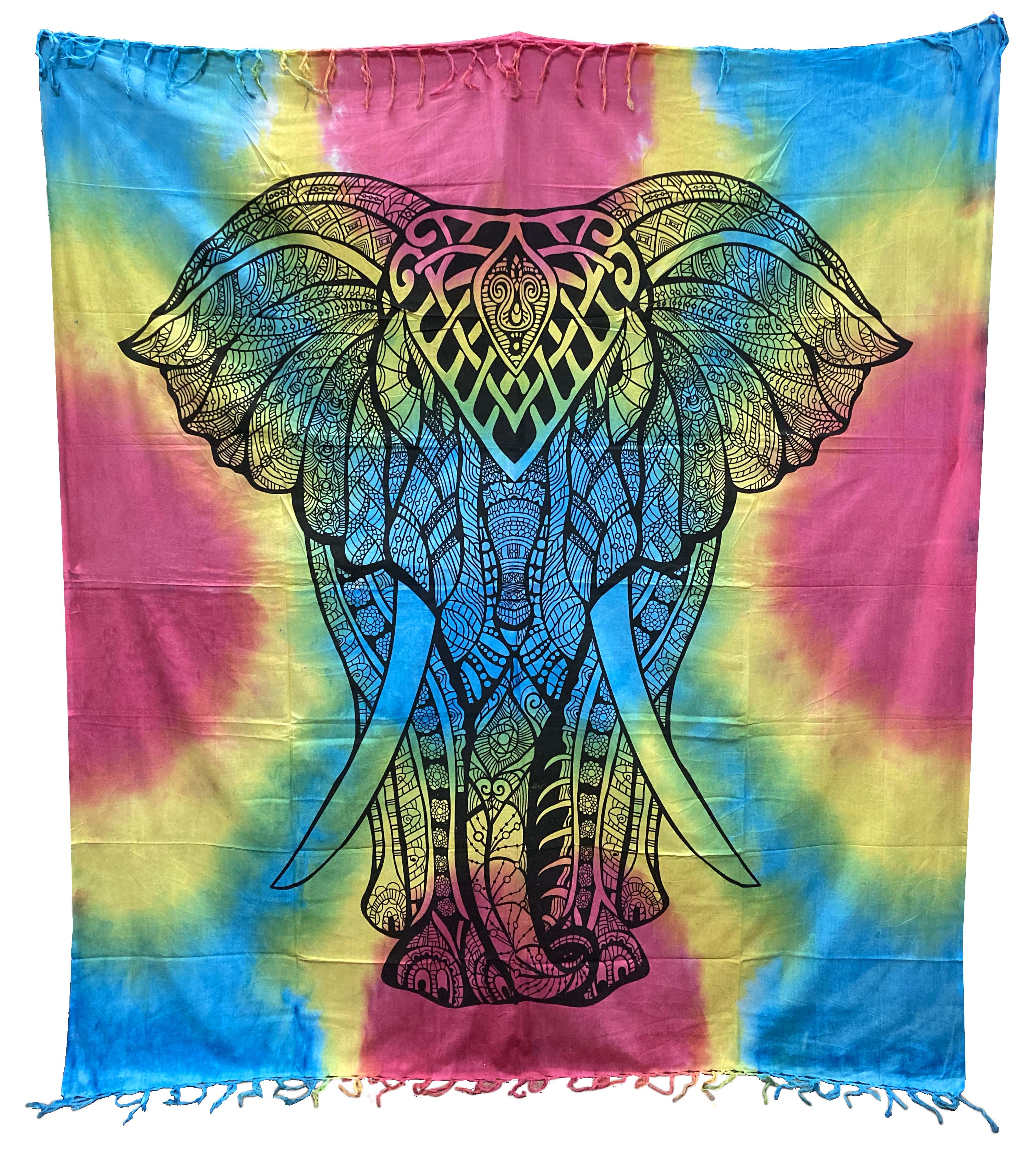 Elephant Mix colors bedsheet