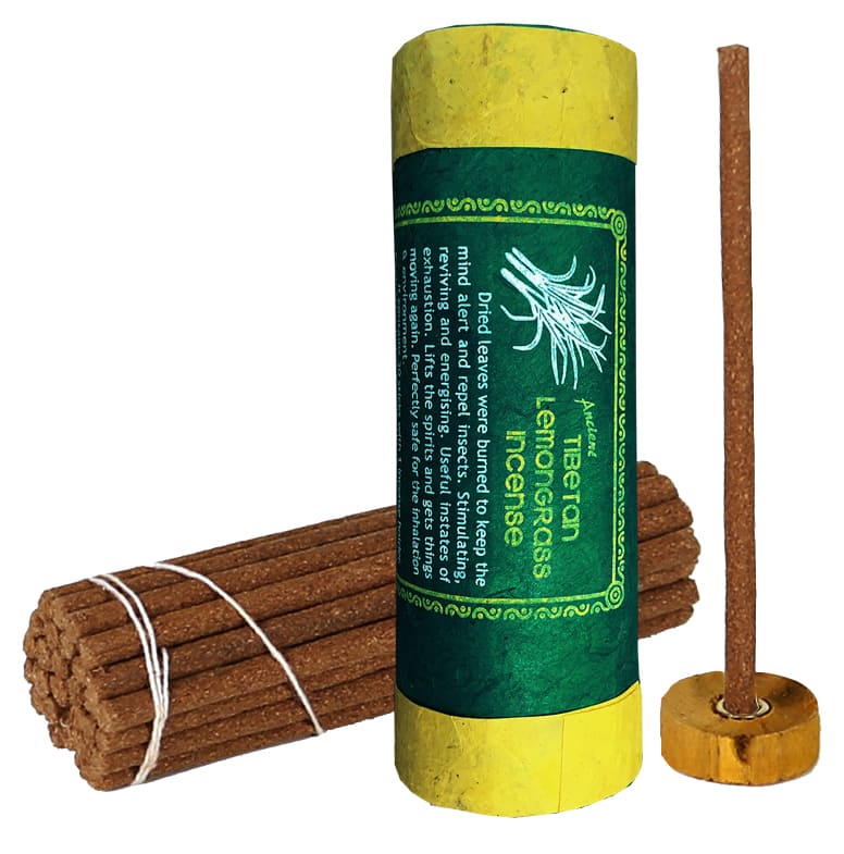 Natural Tibetan Incense Lemongrass 35g