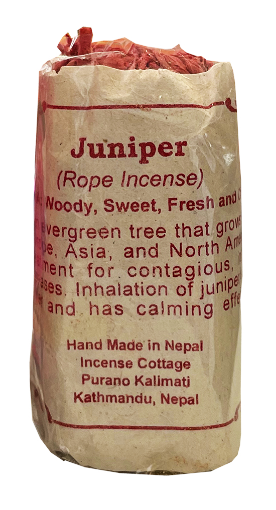 Nepalese incense ropes Juniper