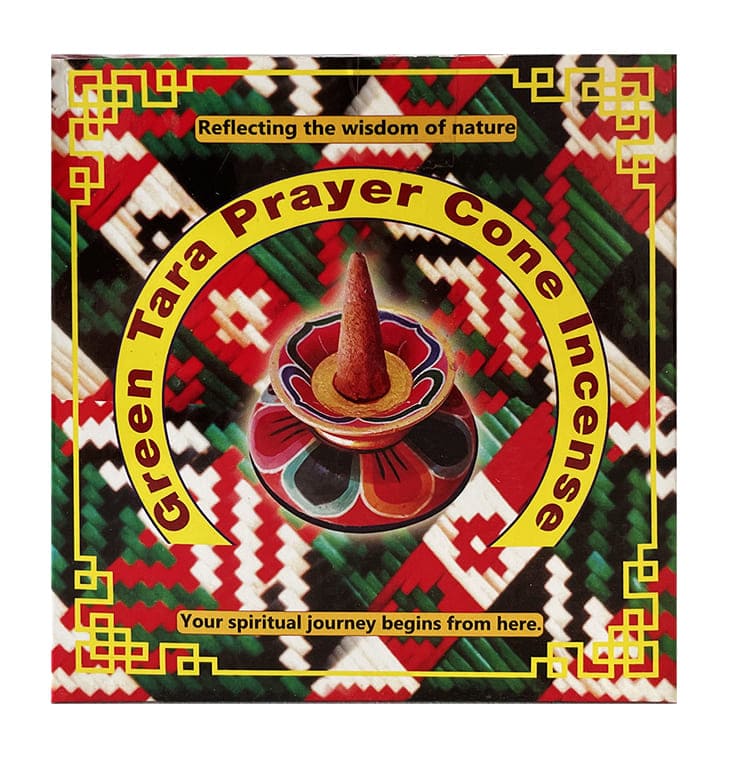 Nepalese incense in cones Green Tara Prayer