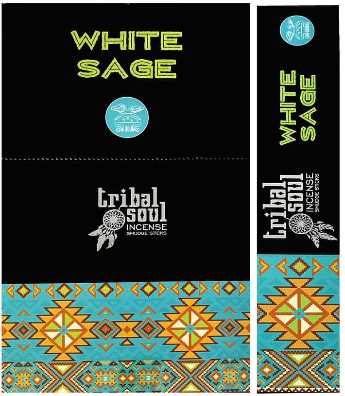 White Sage masala Tribal Soul incense 15g