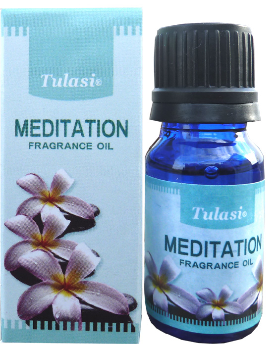 Perfumed tulasi oil meditation 10mL x 12