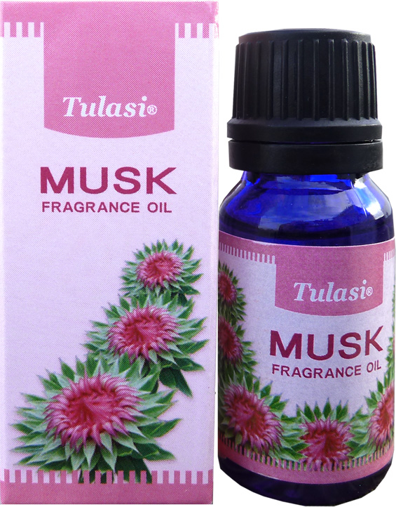 Perfumed tulasi oil musk 10mL x 12