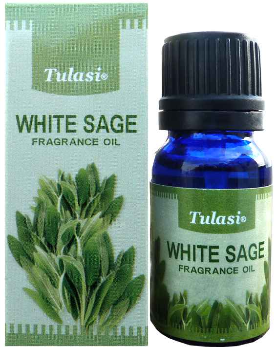 Perfumed tulasi oil white sage 10ml x 12