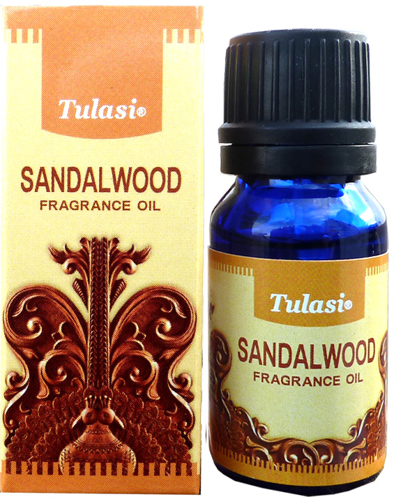 Perfumed tulasi oil sandalwood 10mL x 12