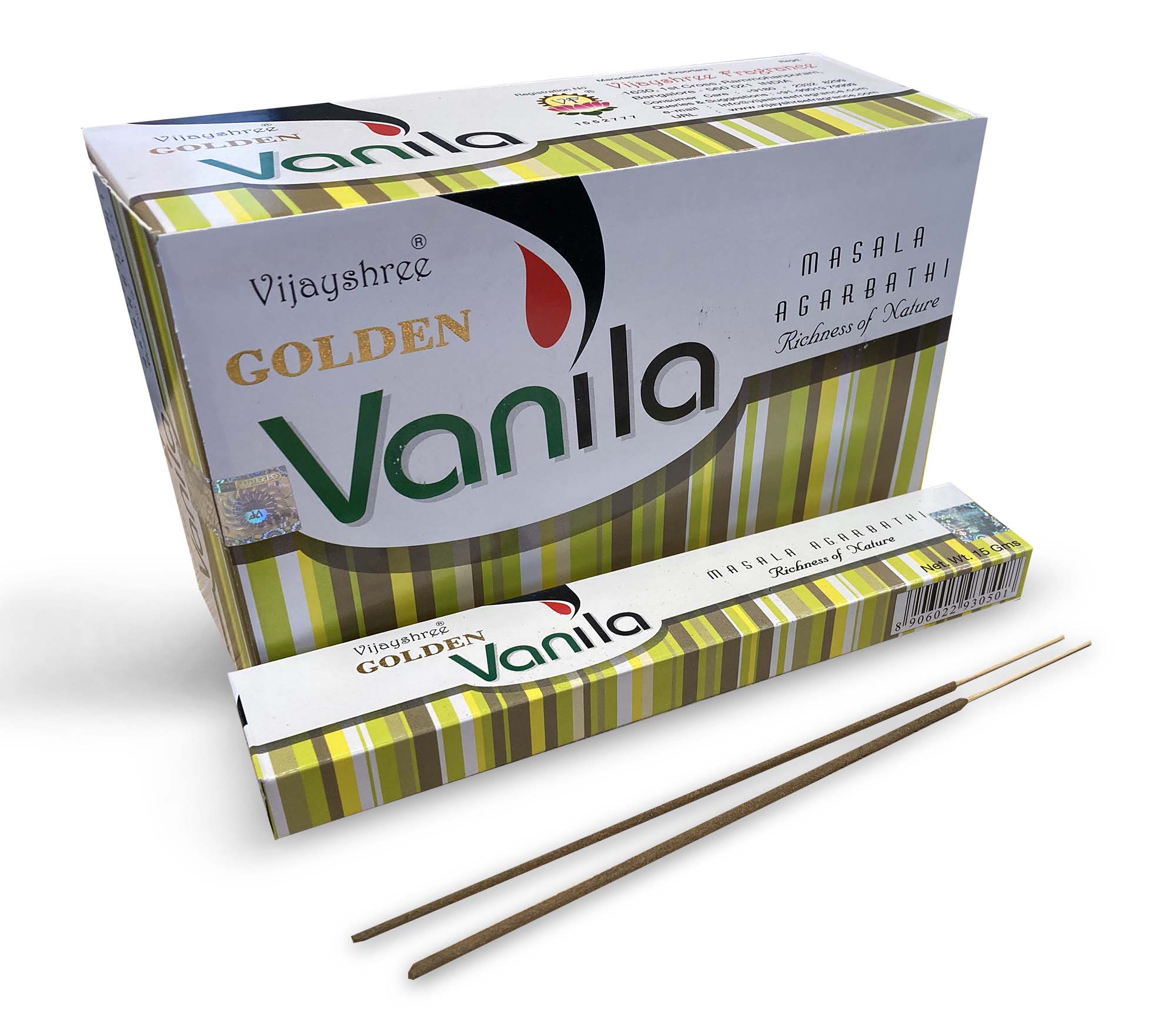 Golden vanila vijayshree incense 15g