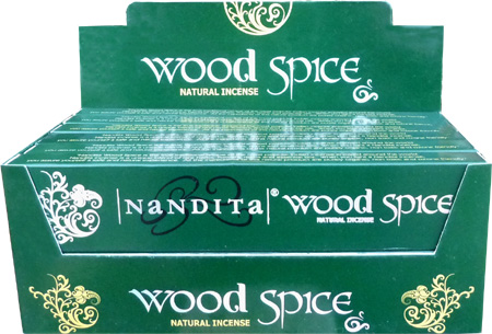 Wood spice nandita incense 15g