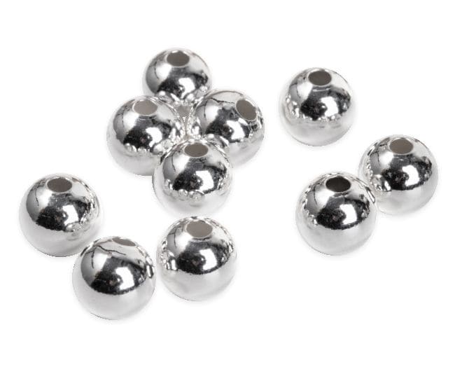incense at 925 Silver Charm Beads Balls 8mm x 5