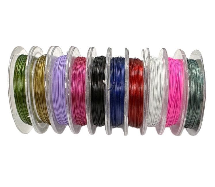 Stainless Steel Jewelry Wire 0.38mm 10m x10