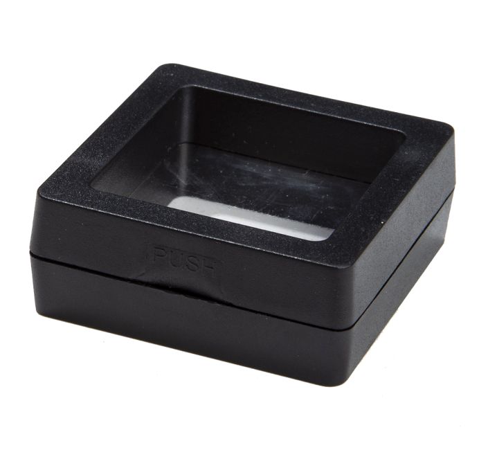 Black Frame Box for Jewelry 4.5 cm x10