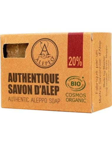 Cosmos Organic Aleppo soap 20% laurel oil 200g