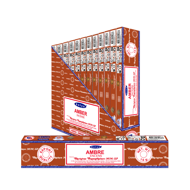 Satya Amber Incense 15g 2026