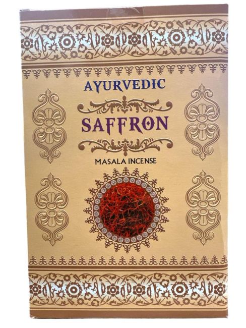 Ayurvedic Saffron Incense 15g