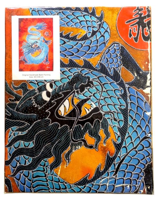 incense at Dragon batik small size 45x65 cm