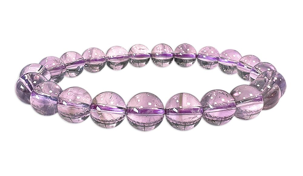 Amethyst AAA 8mm pearls bracelet