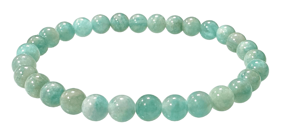 Amazonite bracelet Russia AA beads 6mm