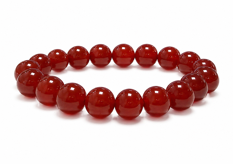 Red Agate Bracelet A 10mm Beads