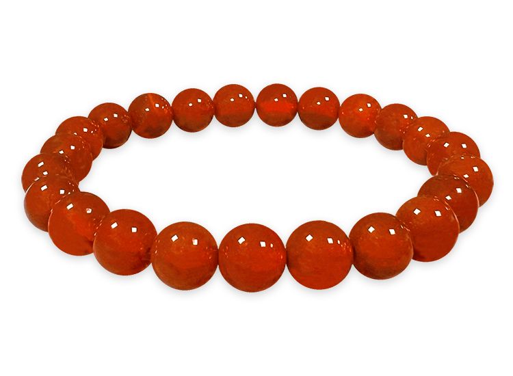 Red Agate A Bracelet 8mm Beads