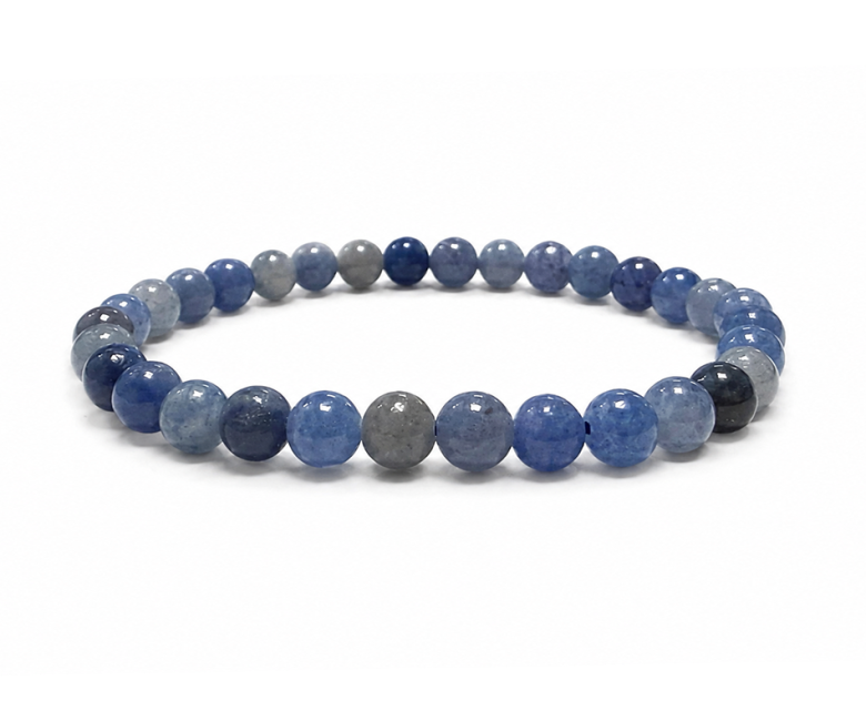 Blue Aventurine Bracelet A 6mm Beads