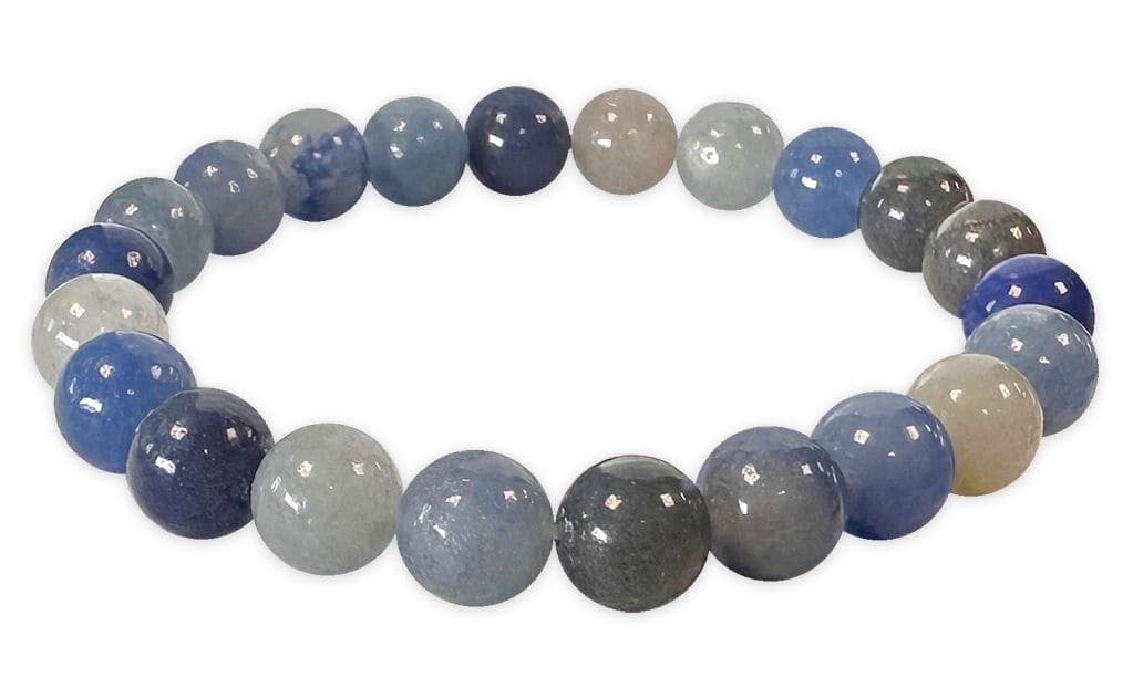 Blue Aventurine bracelet 8mm beads