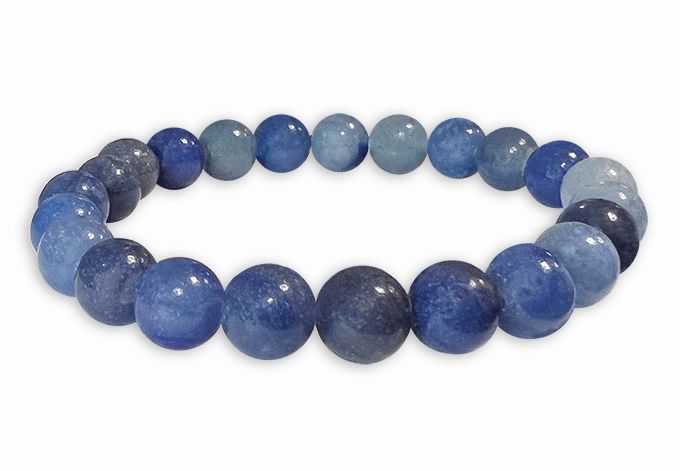 Blue Aventurine A Bracelet 8mm