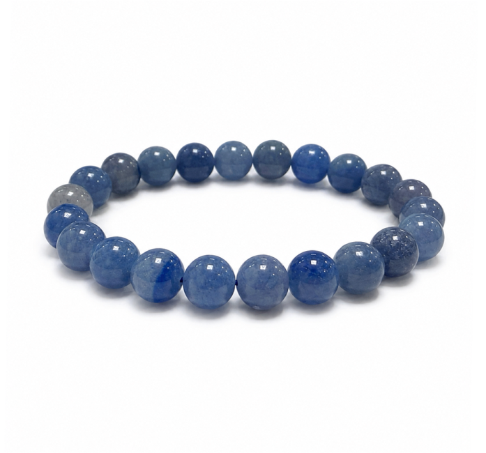 Blue Aventurine Bracelet A 8mm Beads