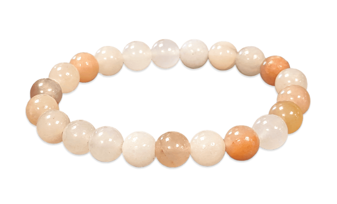 Peach Aventurine Bracelet 8mm Beads