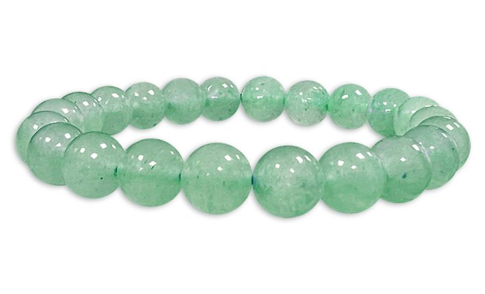 8mm pearls Green Aventurine bracelet
