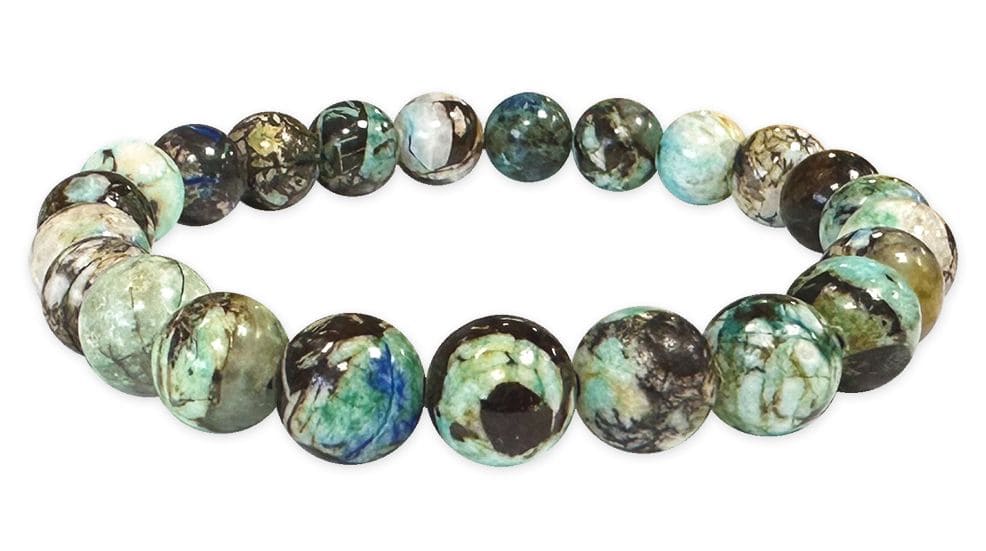 Barite bracelet AAA beads 8mm