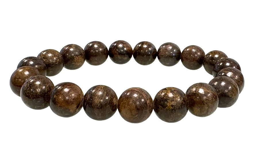 Moss Bronzite 10mm pearls