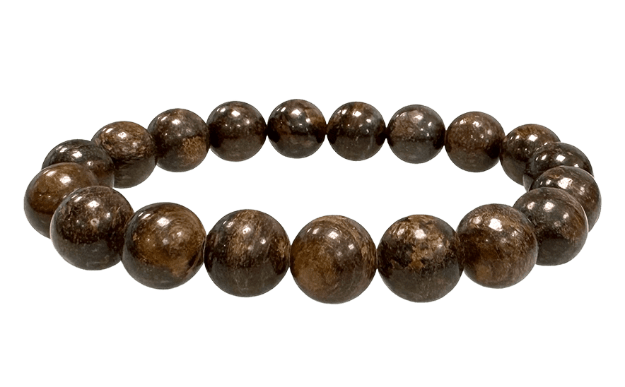 Moss Bronzite 10mm pearls