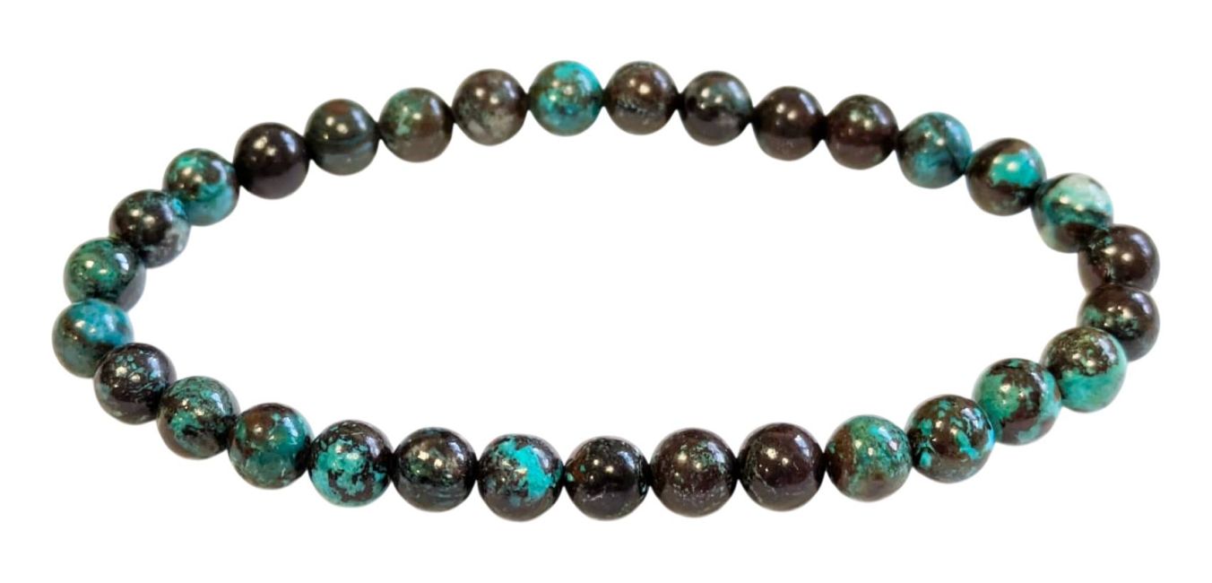 Chrysocolla from Congo AA beads 6-7mm