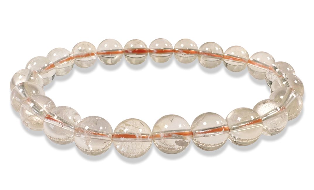 Natural Citrine Bracelet With 8mm Beads