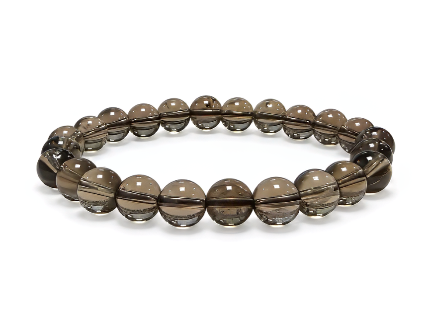 incense at Smoky Rock Crystal Bracelet A 8mm Beads