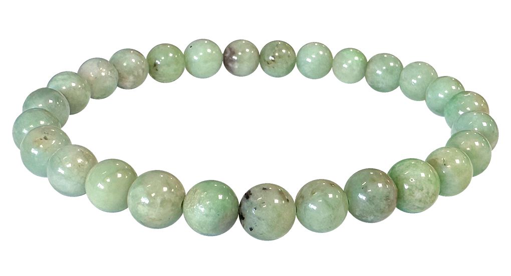 Emerald AA bracelet beads 6.5-7.5mm