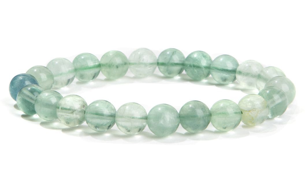 Green Fluorite Bracelet A 8mm Beads