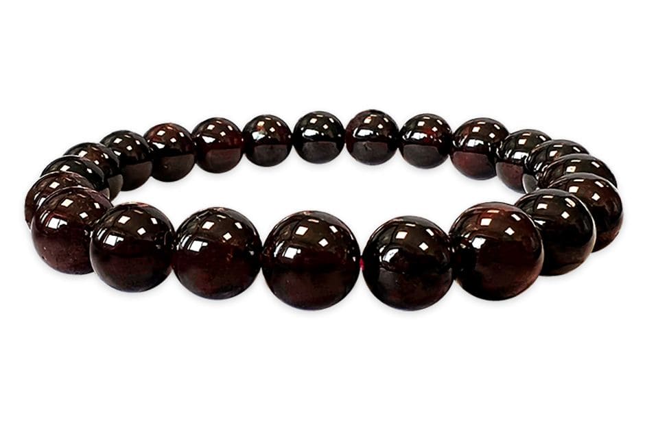 Red Garnet Bracelet AA beads 7-8mm