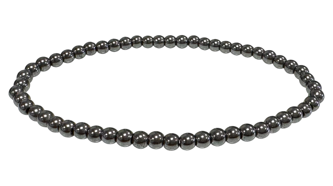 Hematite pearls brace 4mm